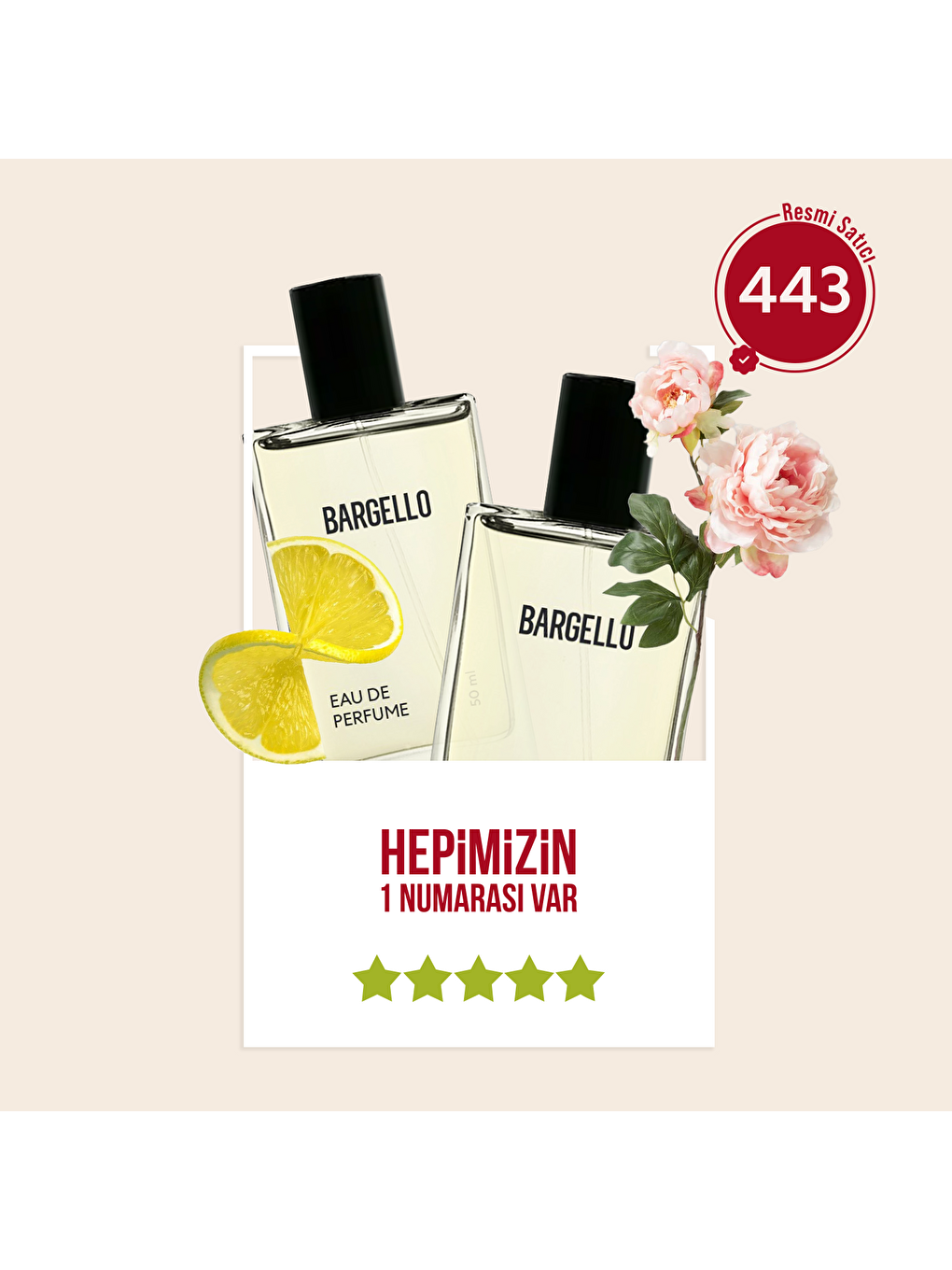 Kadın Parfüm Çiçeksi Edp 50ml No:443-1