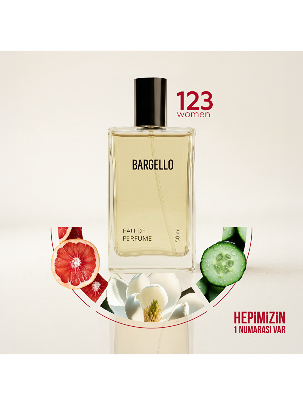 Kadın Parfüm Çiçeksi 50ml No:123