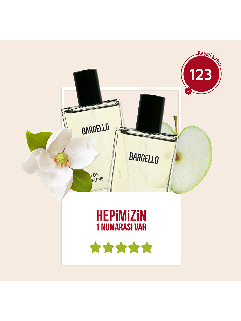 Kadın Parfüm Çiçeksi 50ml No:123-2