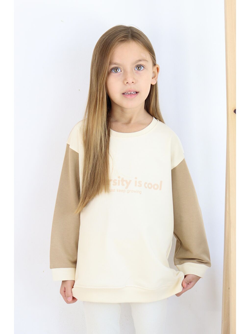 Lila Diversity Baskılı Unisex Sweatshirt