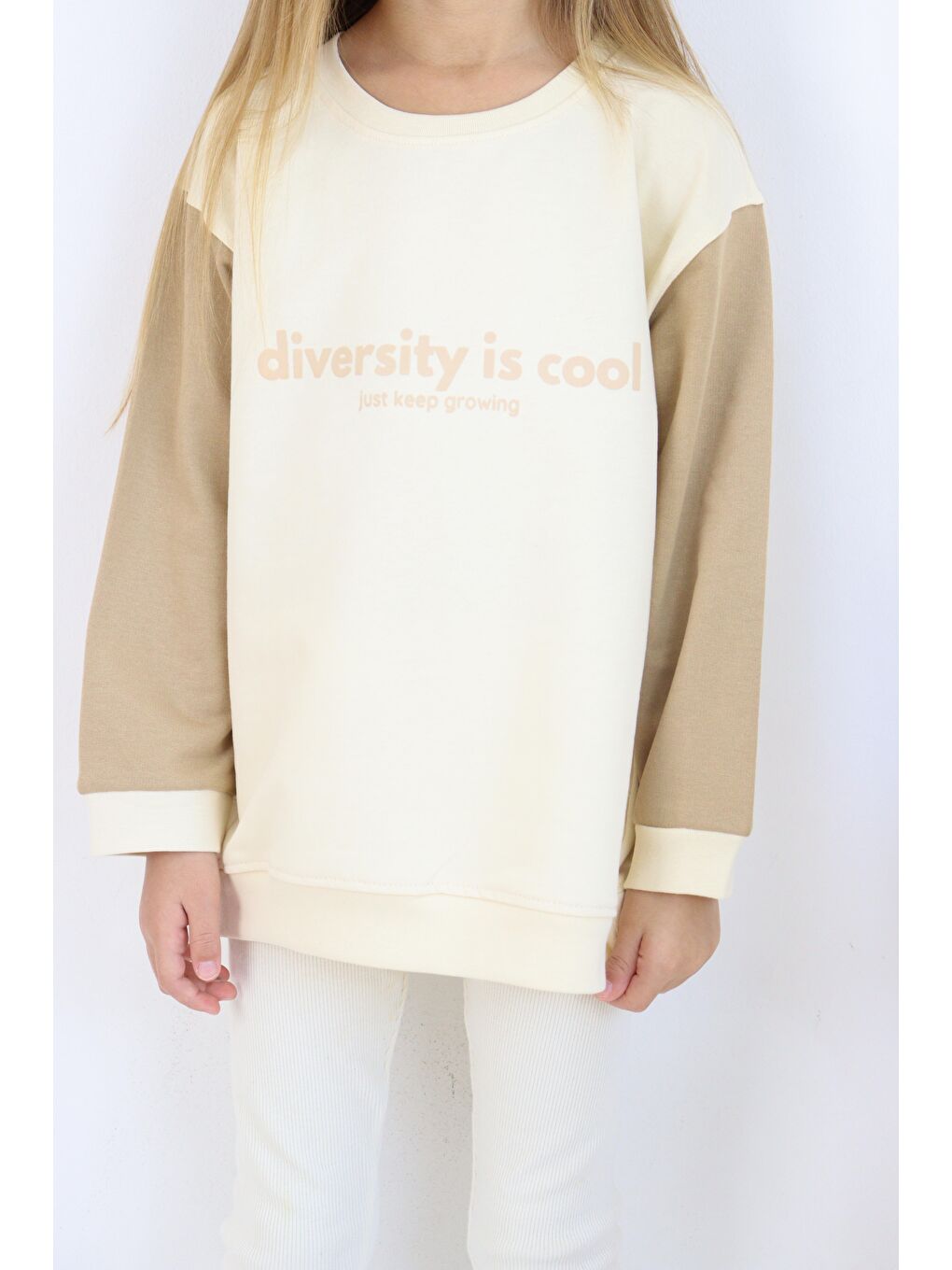 Lila Diversity Baskılı Unisex Sweatshirt-2