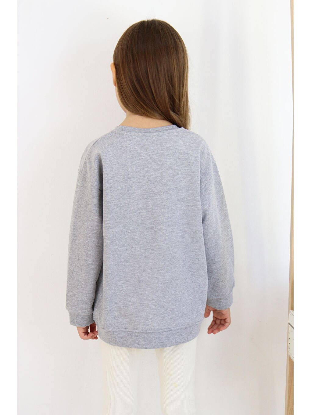 Gri Diversity Baskılı Unisex Sweatshirt-2