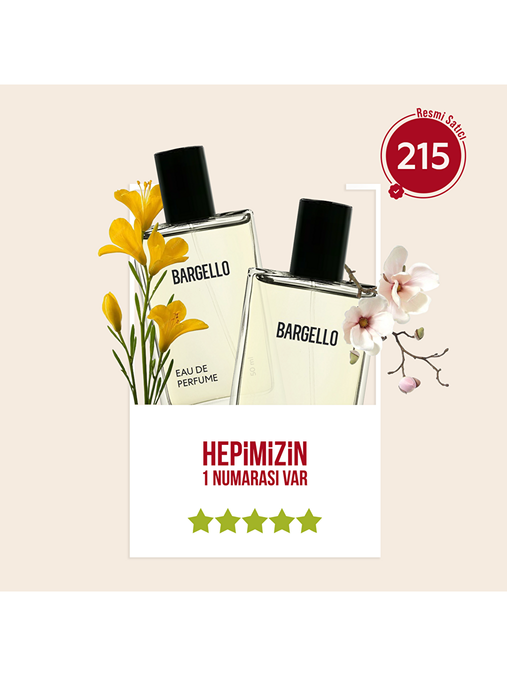 Kadın Parfüm Çiçeksi Edp 50ml No:215-1