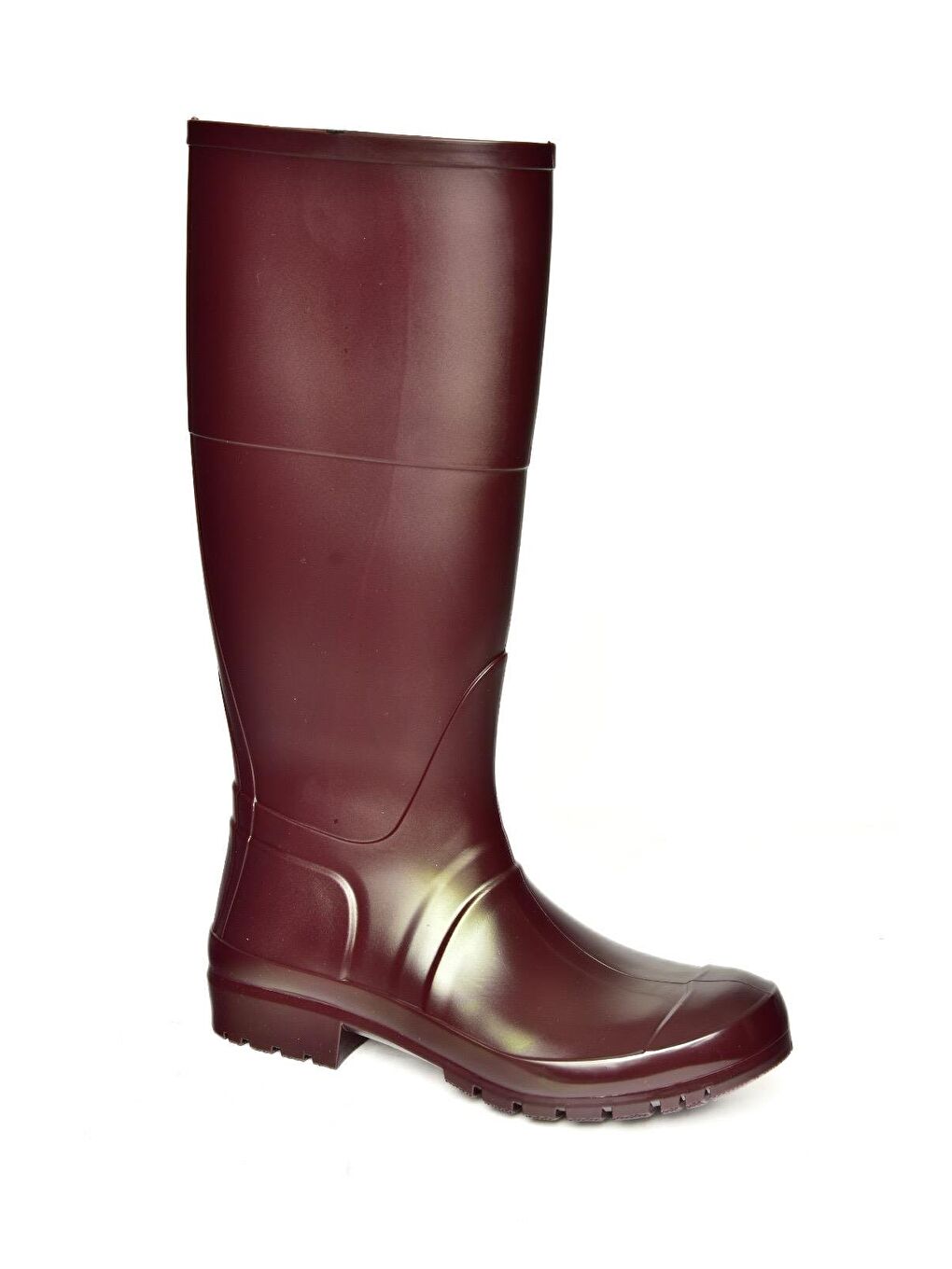 T858704009 Bordo Kadın Çizme-1