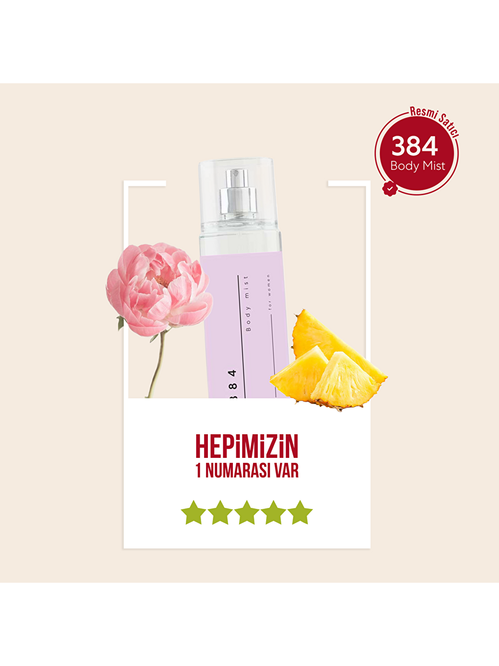 Kadın Fresh Vücut Spreyi 210ml No:384-1