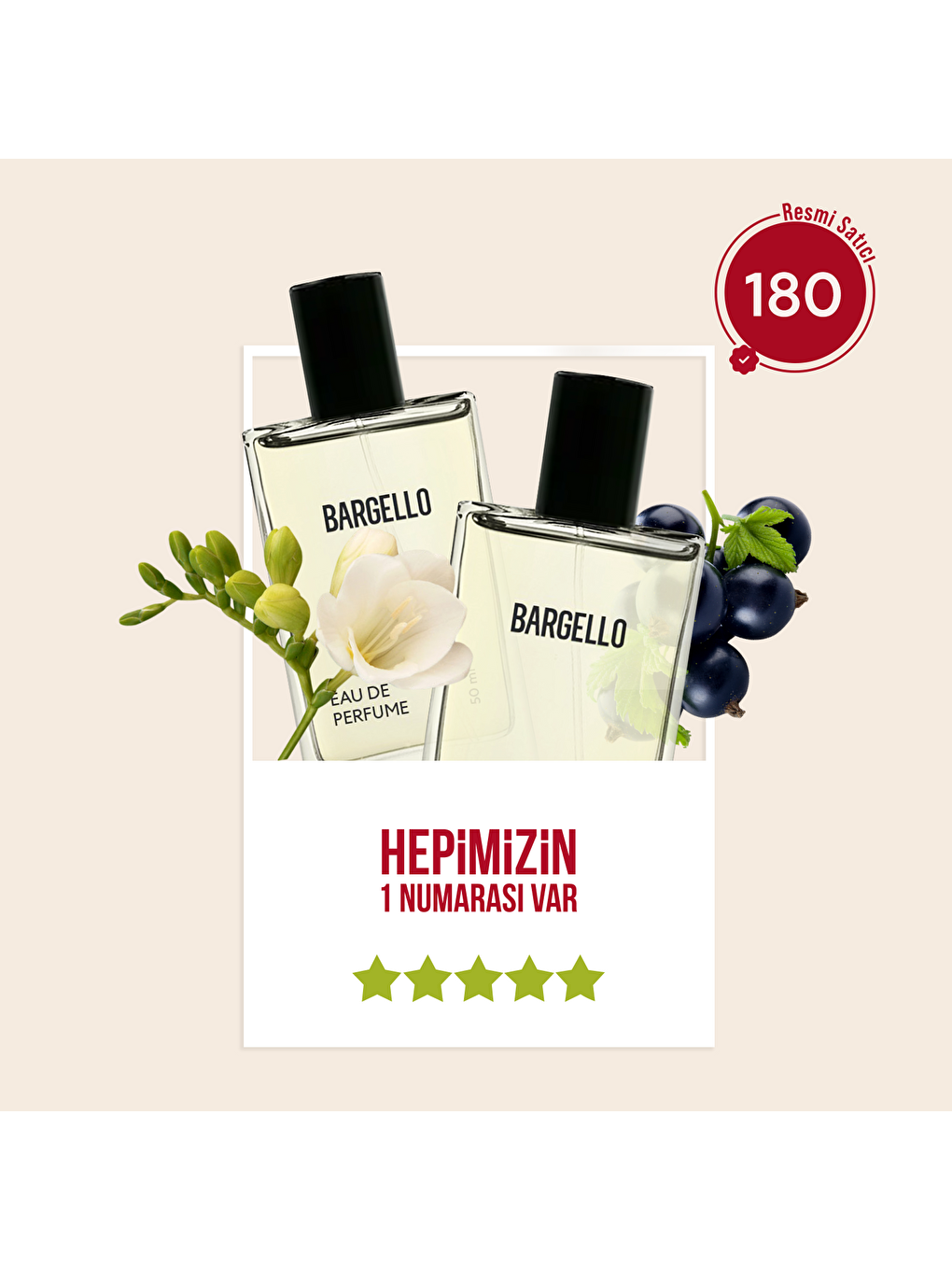 Kadın Parfüm Çiçeksi 50ml Edp No:180-2