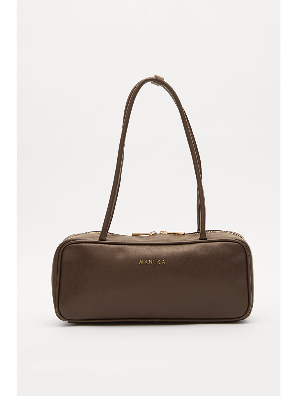 Sımona Bowling Çanta Kahverengi-3