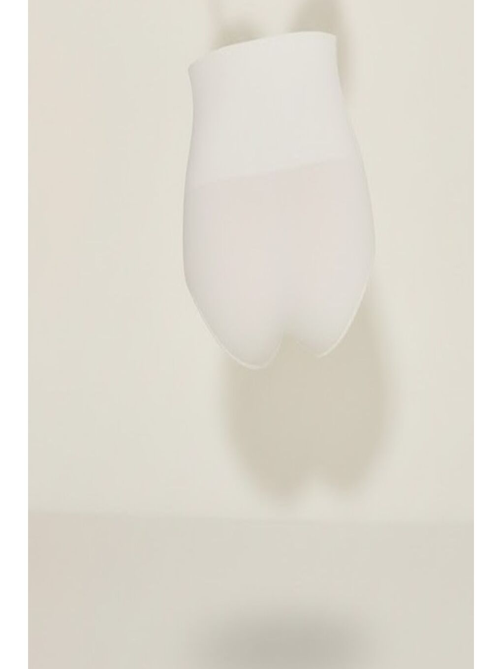 C12039 Dikişsiz Double Slip Korse Beyaz-1