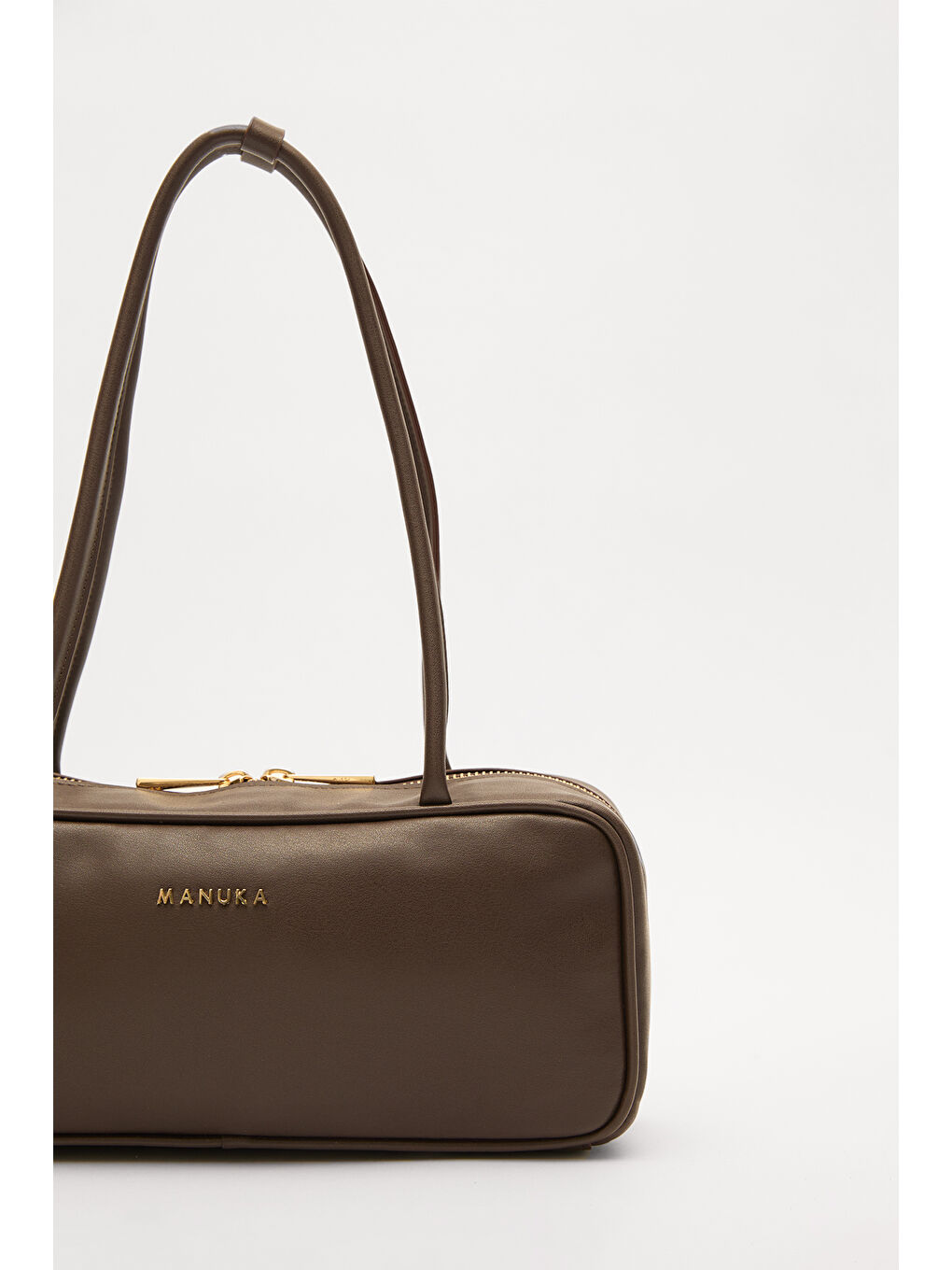 Sımona Bowling Çanta Kahverengi-4