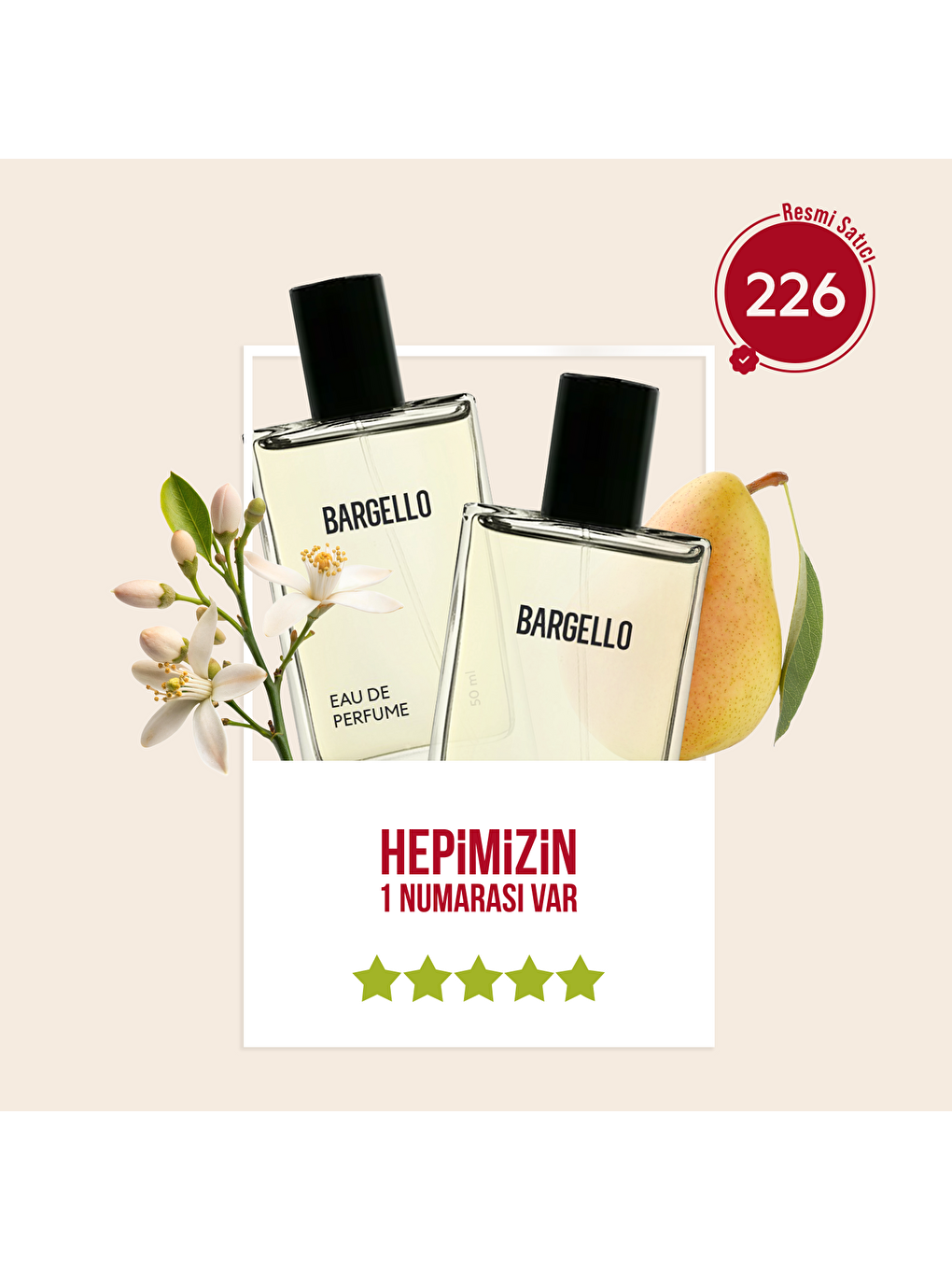 Kadın Parfüm Oryantal 50ml Edp No:226-2