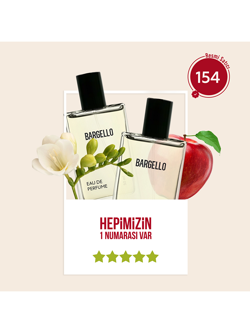 Kadın Parfüm Çiçeksi 50ml Edp No:154-2