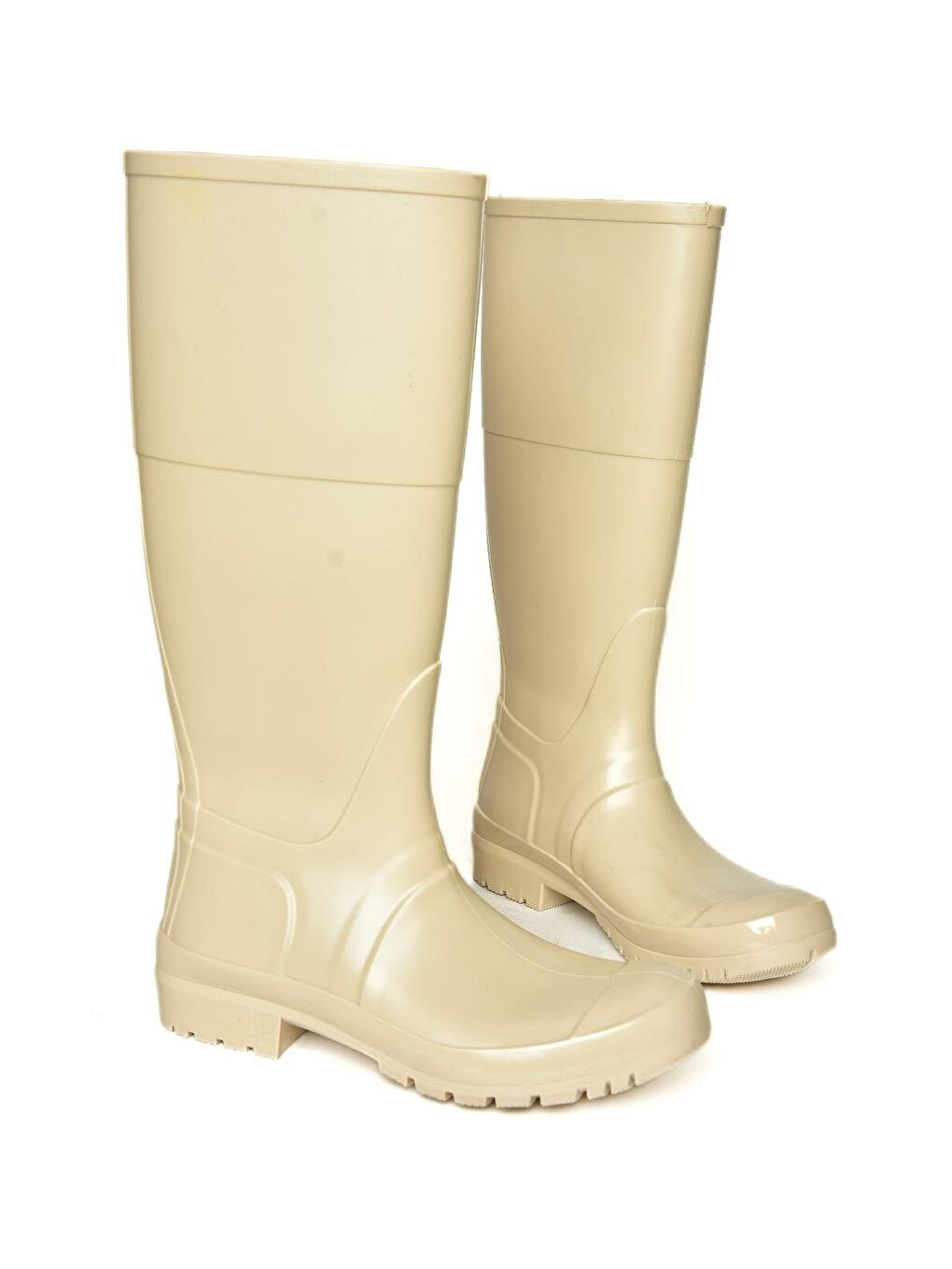 T858704009 Bej Kadın Çizme-2