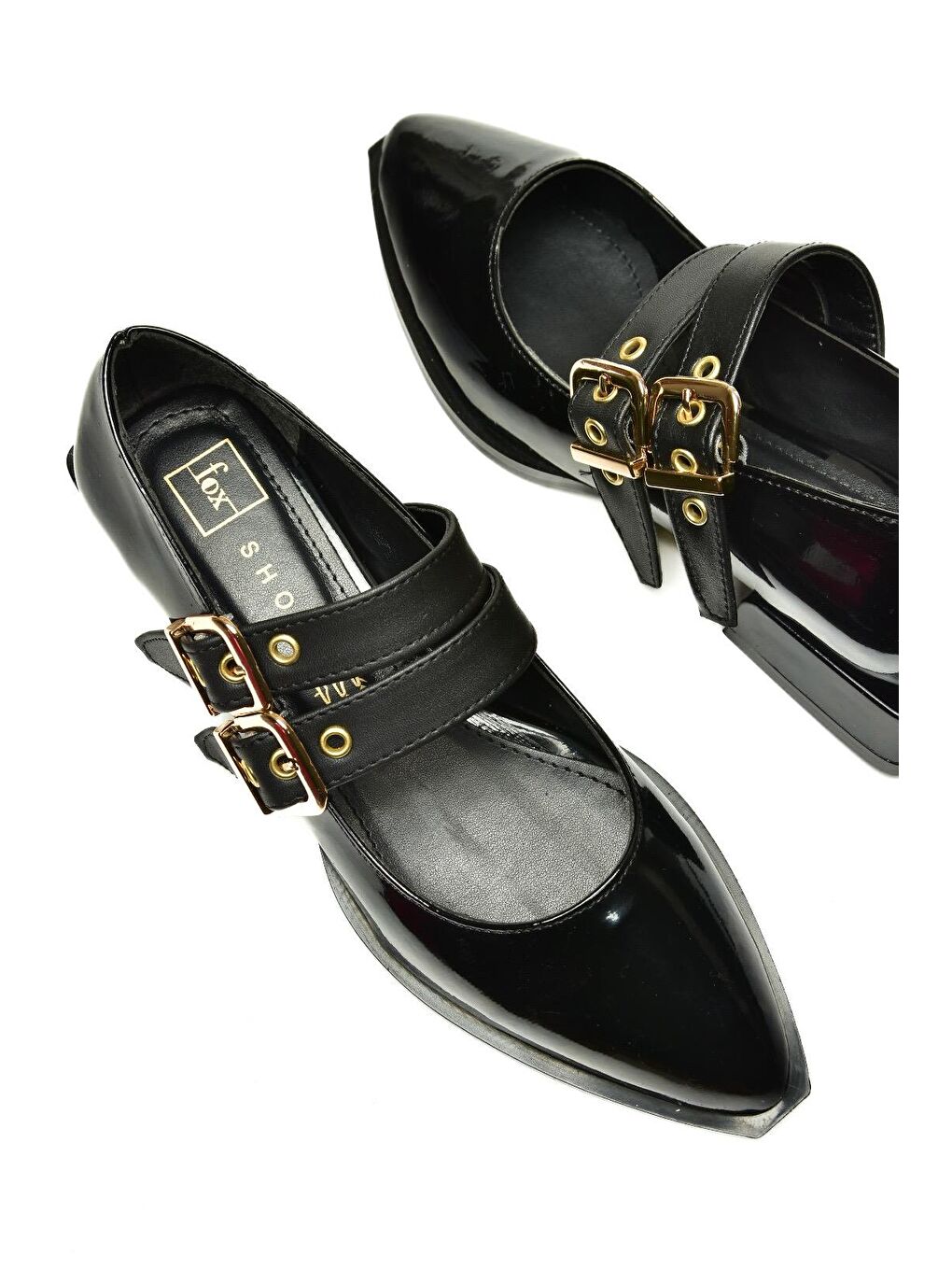 U5188003 Siyah Kadın Ayakkabı-2