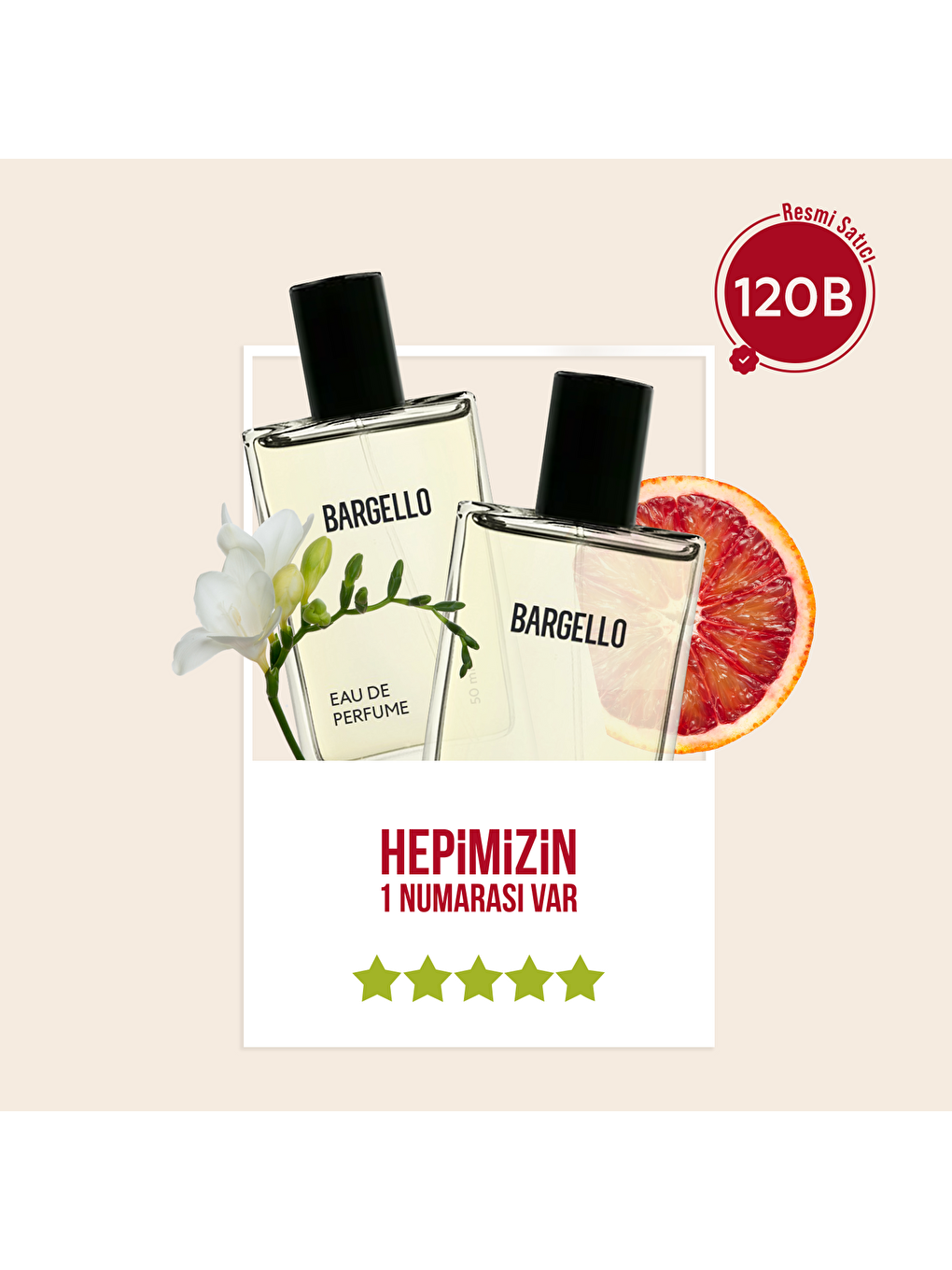 Kadın Parfüm Çiçeksi - 50ml Edp No:120b-2