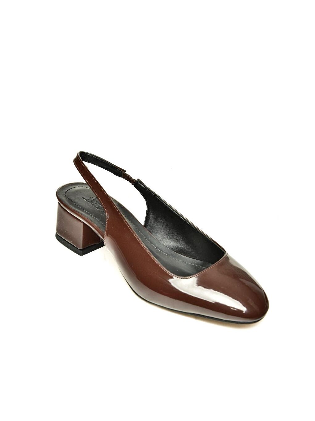 U4046035 Kahverengi Kadın Topuklu Ayakkabı-1