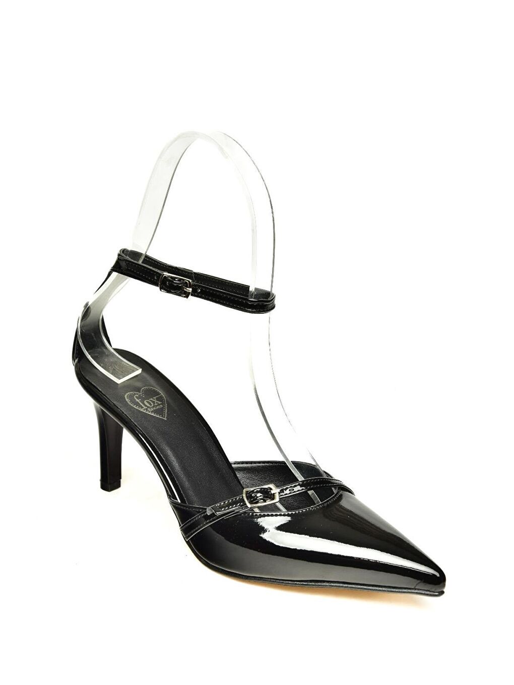 U6540741 Siyah Kadın Topuklu Ayakkabı-1