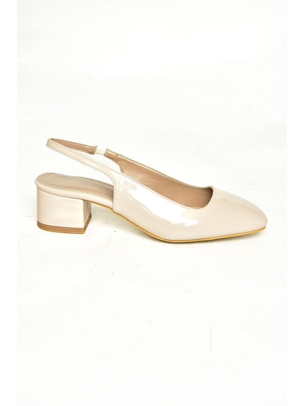 U4046035 Bej Kadın Topuklu Ayakkabı-1