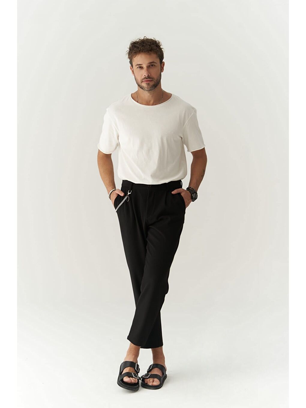 Myles  Siyah Erkek Pantolon