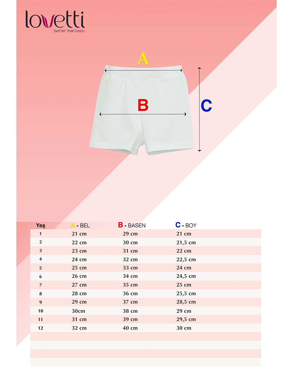 Açık Pembe Melanj Kız Çocuk Dans Şortu-1