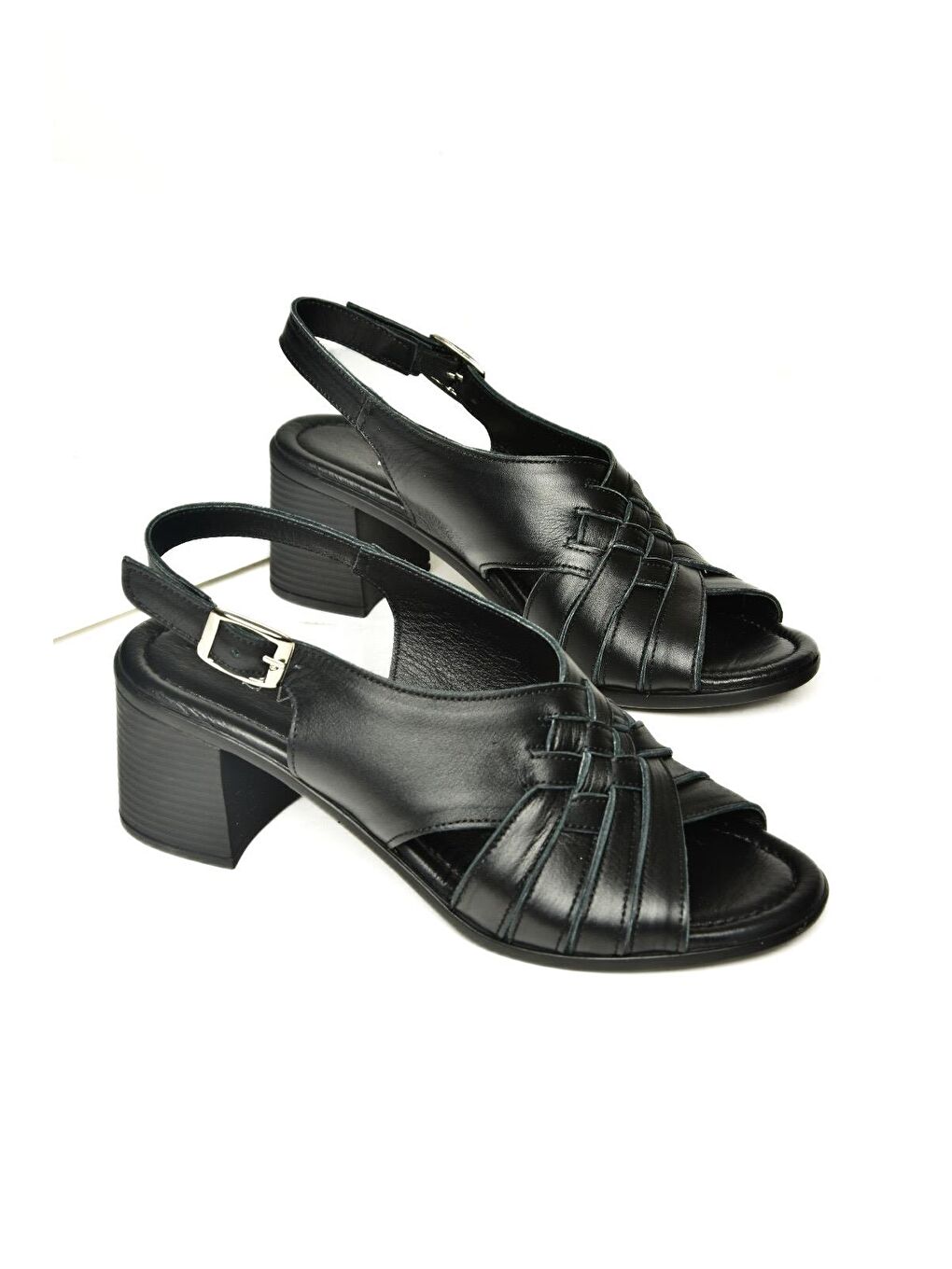 P5554538 Siyah Kadın Sandalet-2