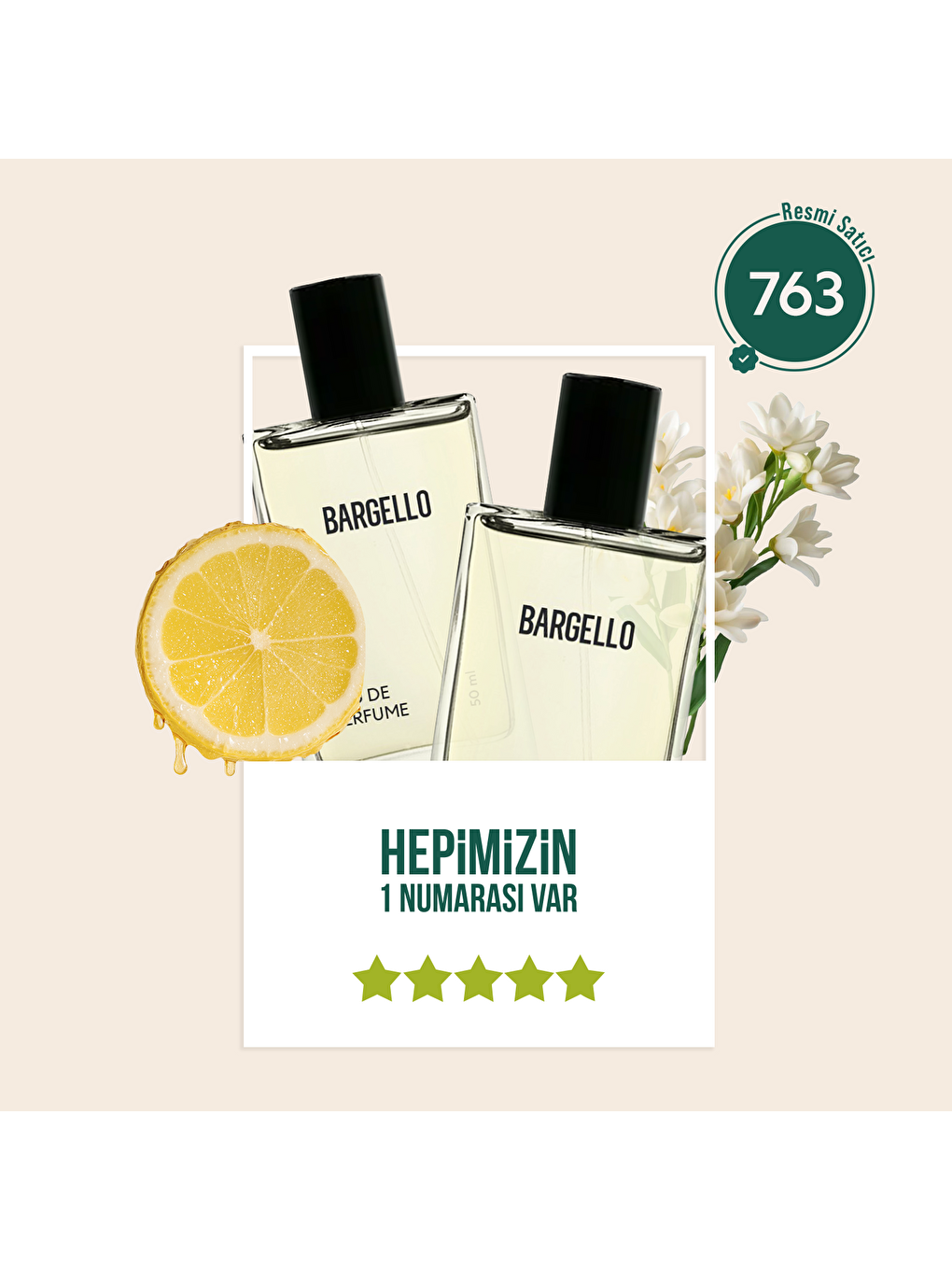 Unisex Parfüm Fresh 50ml No:763-1