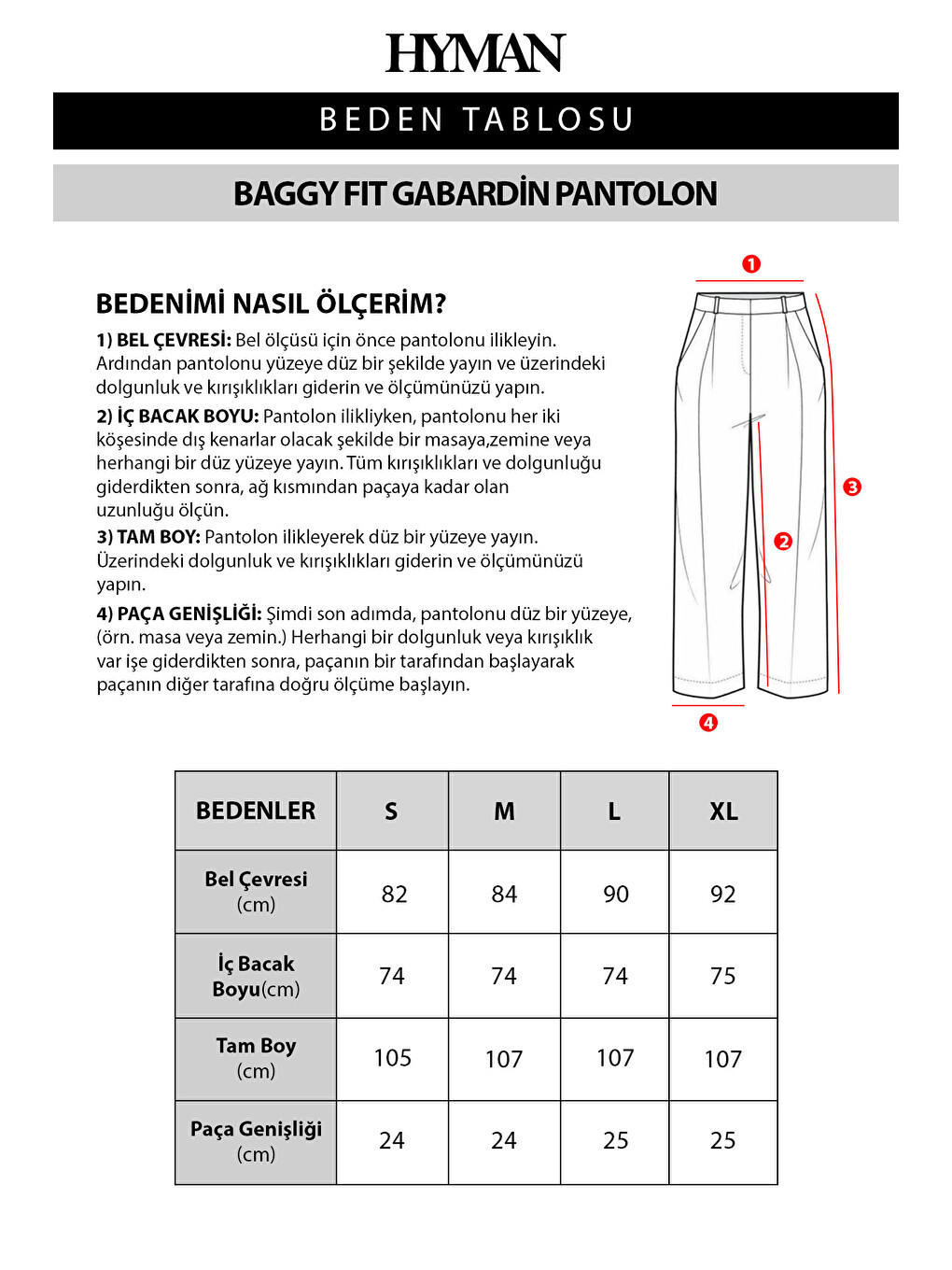 Beyaz Erkek Baggy Fit Gabardin Kumaş Pantolon-6