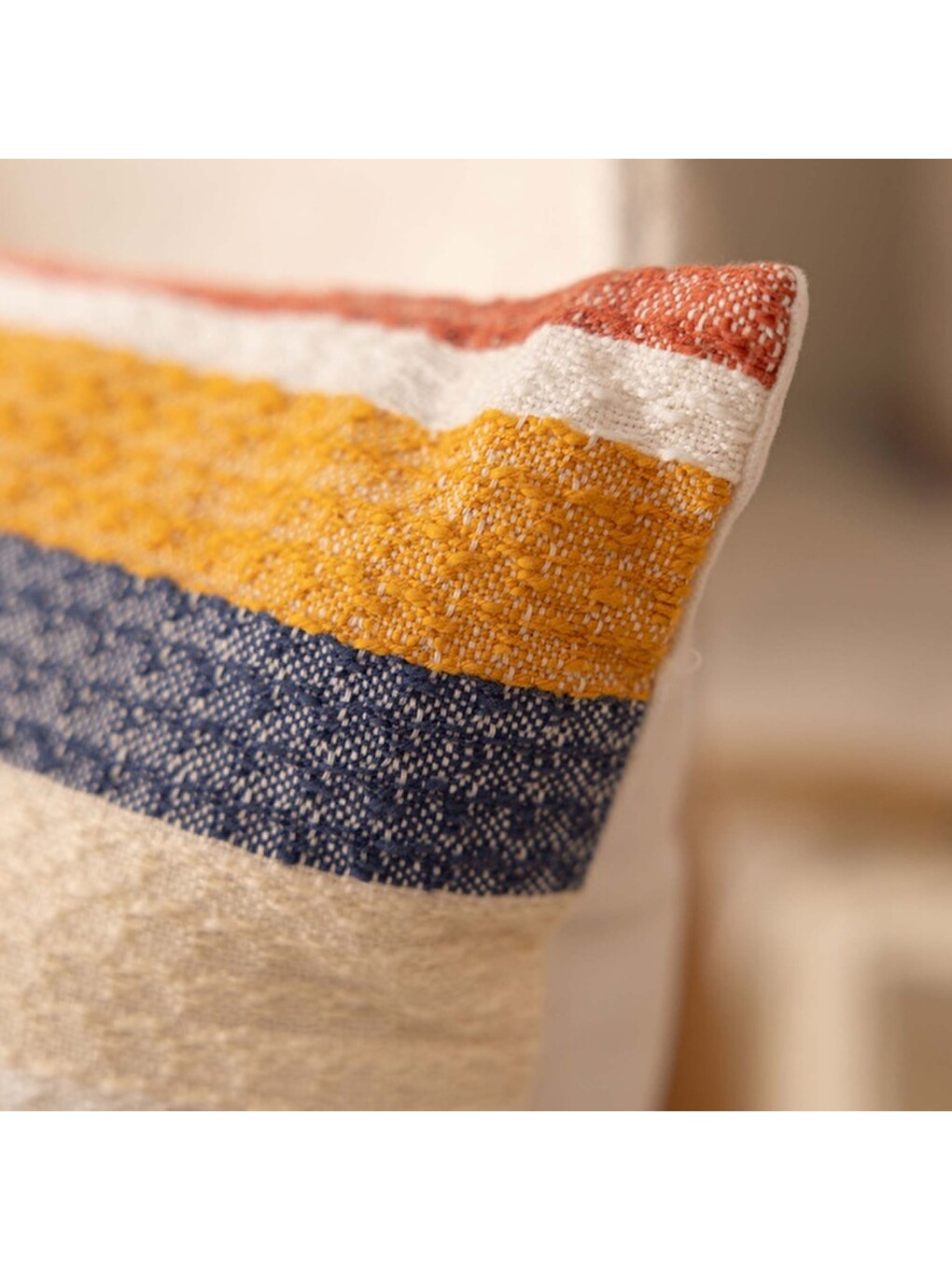 Karışık Soft Lomina Kırlent - Renkli - 35x55 Cm-5