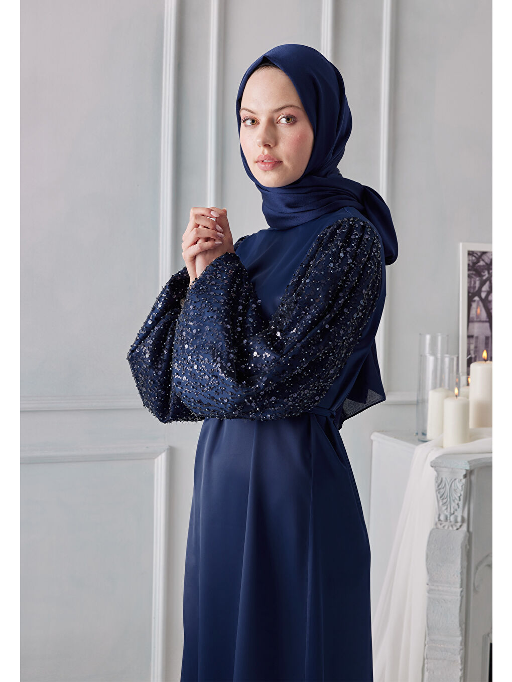 Sarı Janjanlı Şal Safir-1