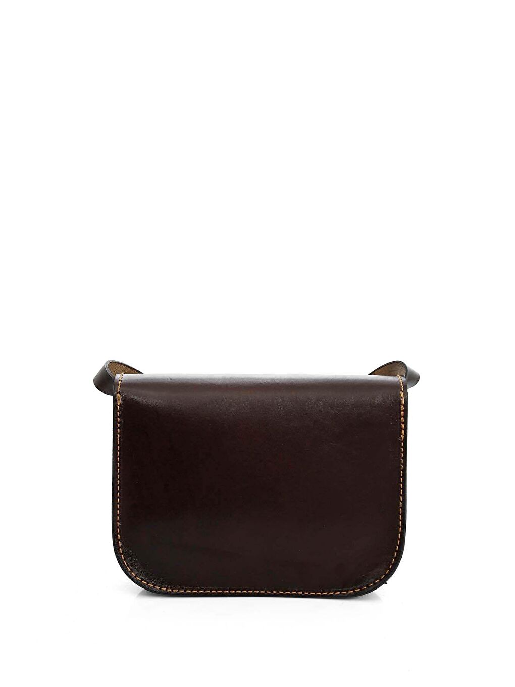 Kahverengi Hakiki Deri El İşçiliği Küçük Boy Kadın Omuz Ve Postacı Çantası K0601-3