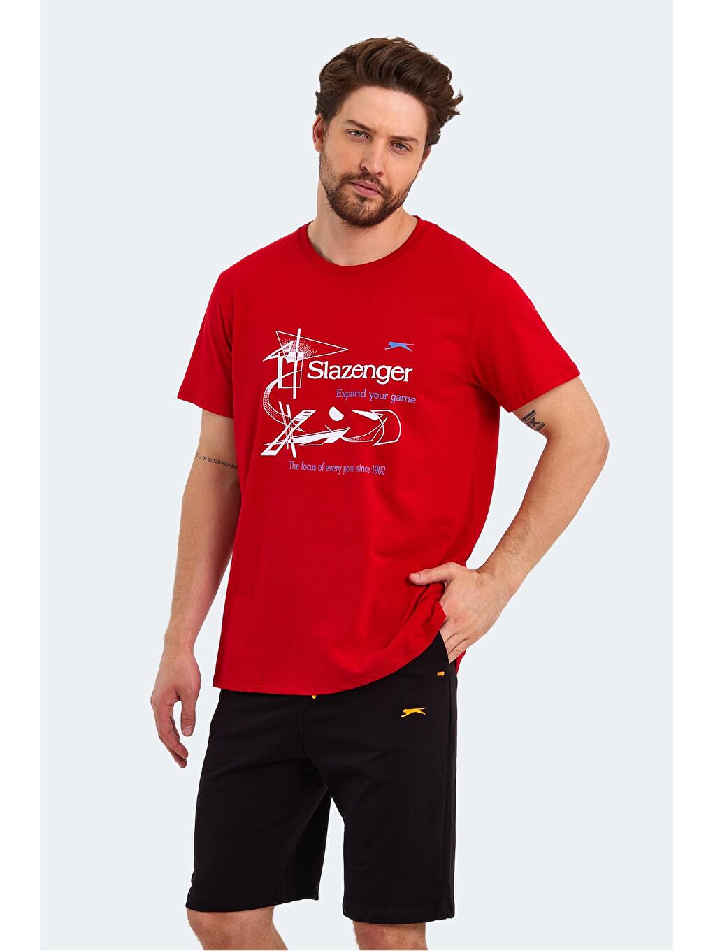 KARNEN OVER Erkek Tişört Kırmızı-3