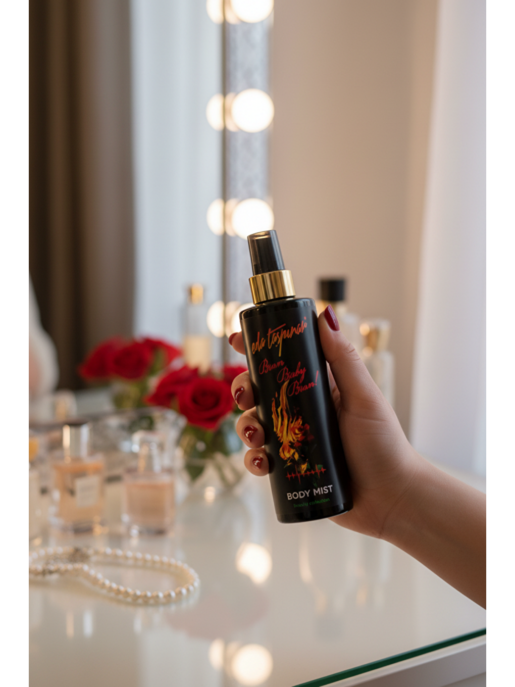 Baby Burn Body Mist, İbiza’nın Flörtöz Kokusu, Baştan Çıkarıcı, Sen deBüyüle Herkesi!,      200ml.-3