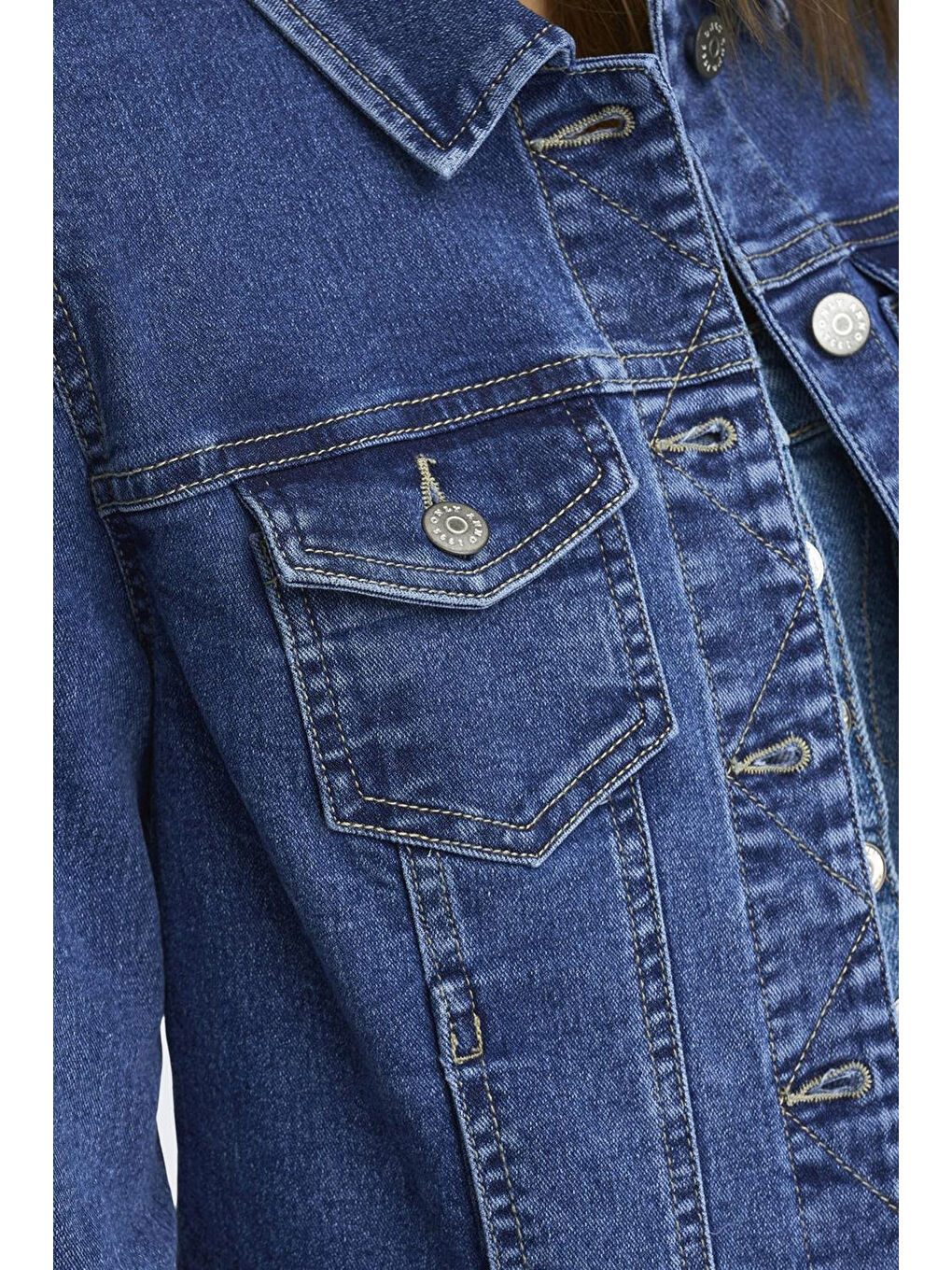 Mavi Onlwonder Pamuklu Regular Fit Kadın Jean Ceket 115243147-4