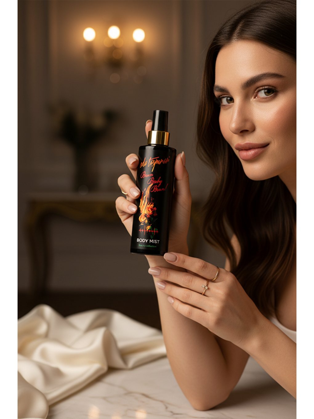 Baby Burn Body Mist, İbiza’nın Flörtöz Kokusu, Baştan Çıkarıcı, Sen deBüyüle Herkesi!,      200ml.-4