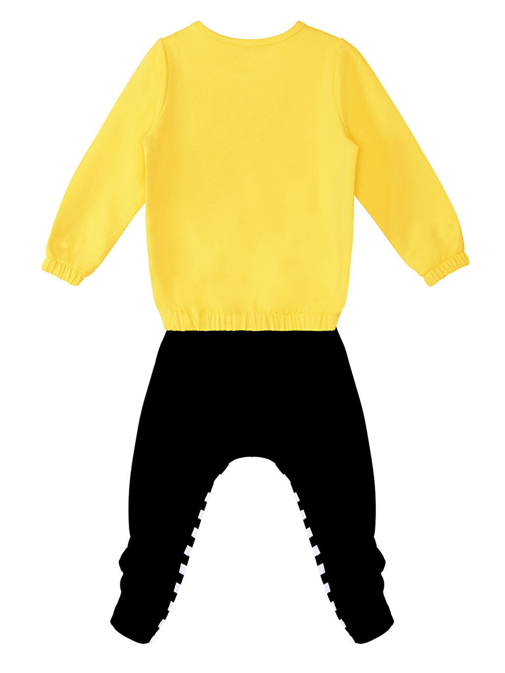 Karışık Bee Happy Arı Kız Çocuk Kadife Eşofman Takım-3