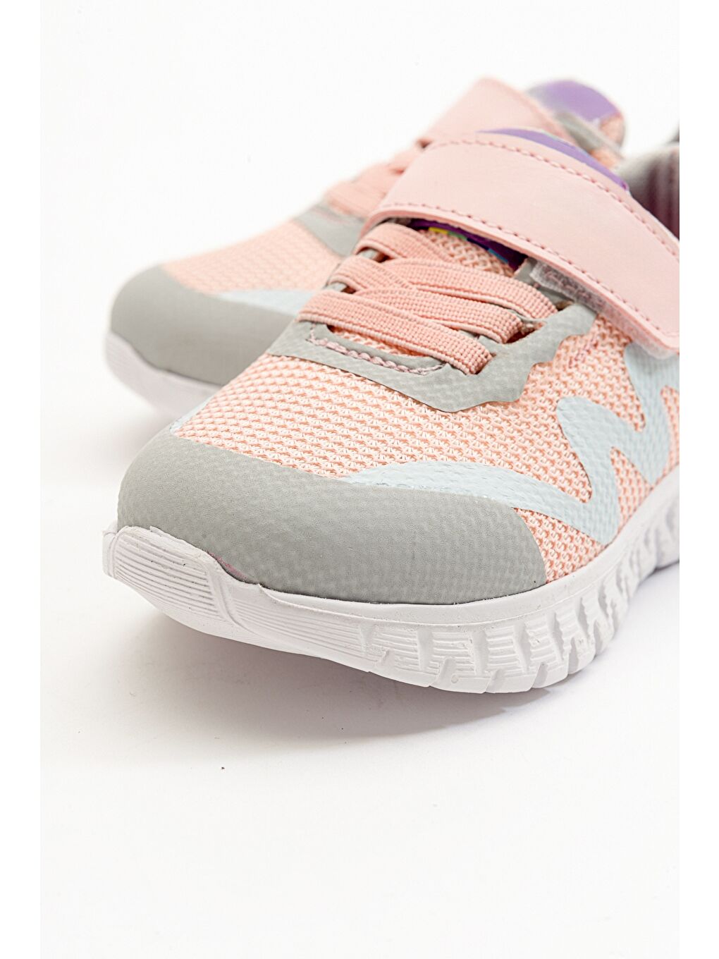 Pembe Kız Çocuk Pudra Hafif Spor Ayakkabı-1