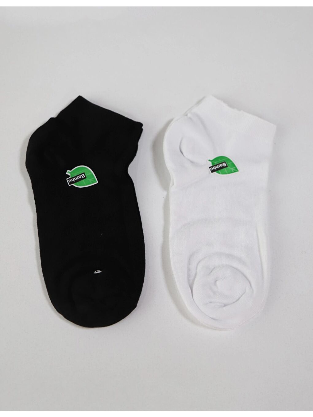 Siyah 5 Çift Renkli Kadın Çorap-1