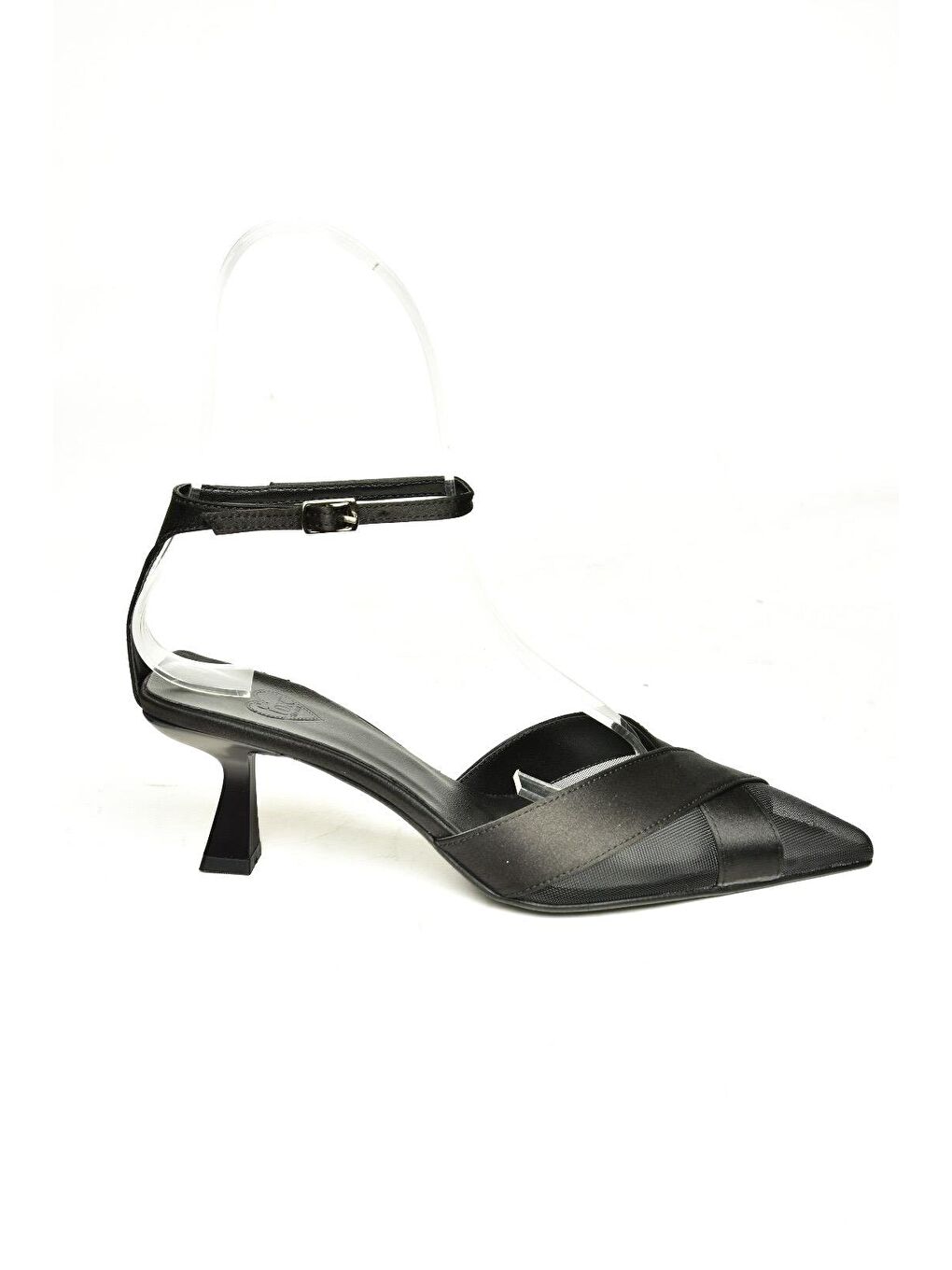 U6540742 Siyah Kadın Topuklu Ayakkabı