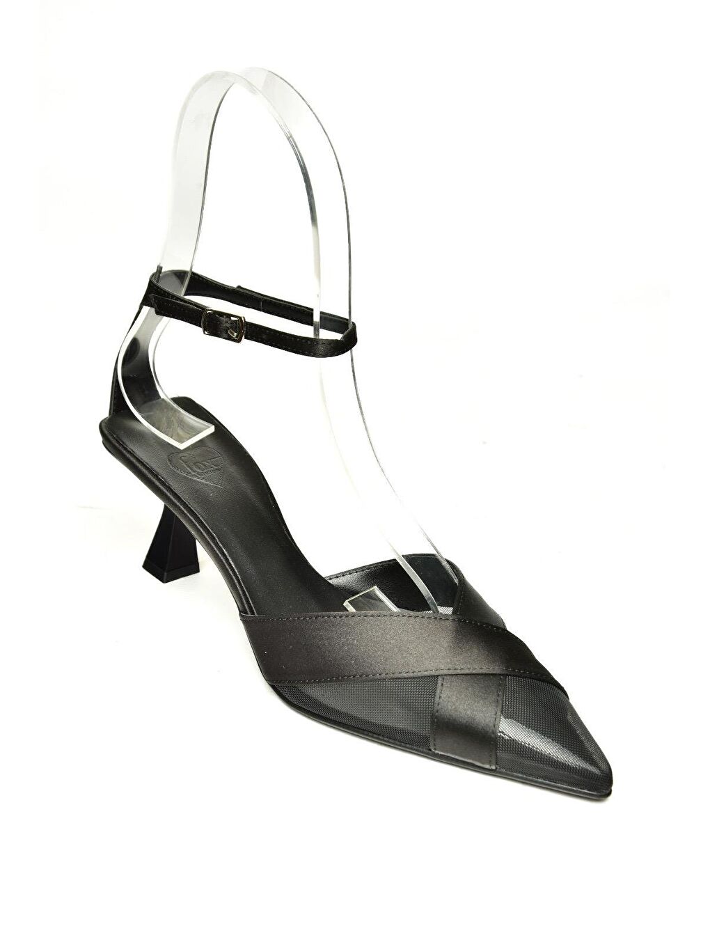 U6540742 Siyah Kadın Topuklu Ayakkabı-1