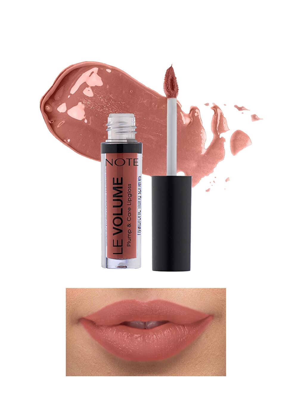 Note Cosmetique Turuncu Note Le Volume Plump & Care Lipgloss Dudak Parlatıcısı 12 Feeling Good - Turuncu - 1