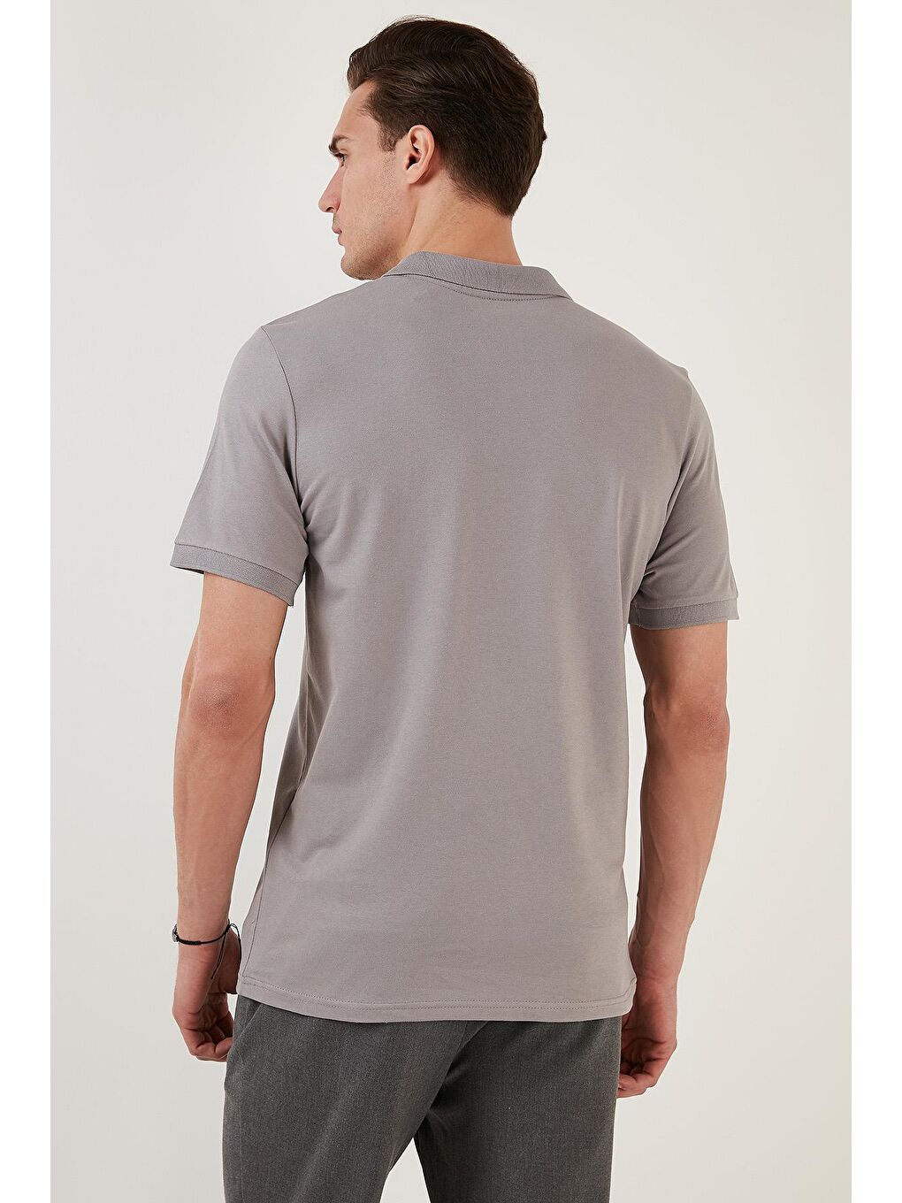 Buratti Bej Slim Fit Pamuklu Polo T Shirt 5902141 - 4