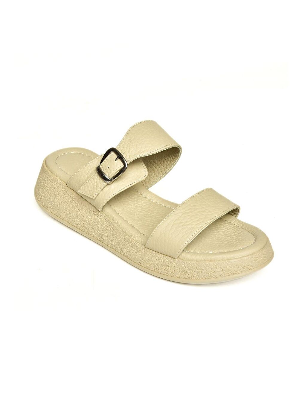 U5550504 Bej Kadın Terlik-1