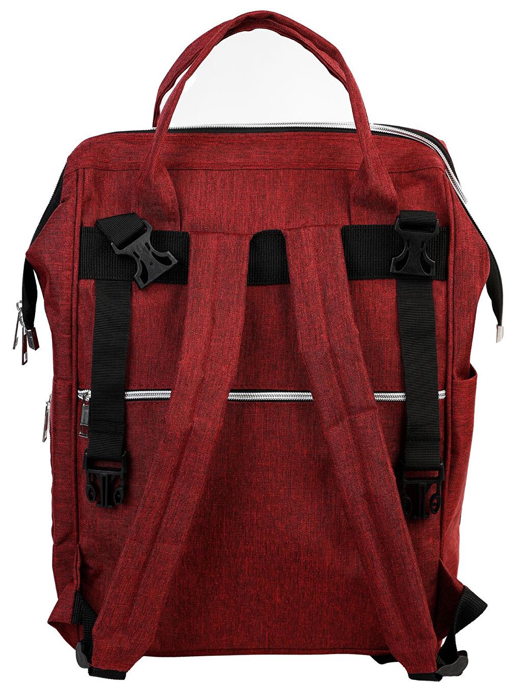 Linen Anne Bebek Bakım Sırt Çantası Bordo-1