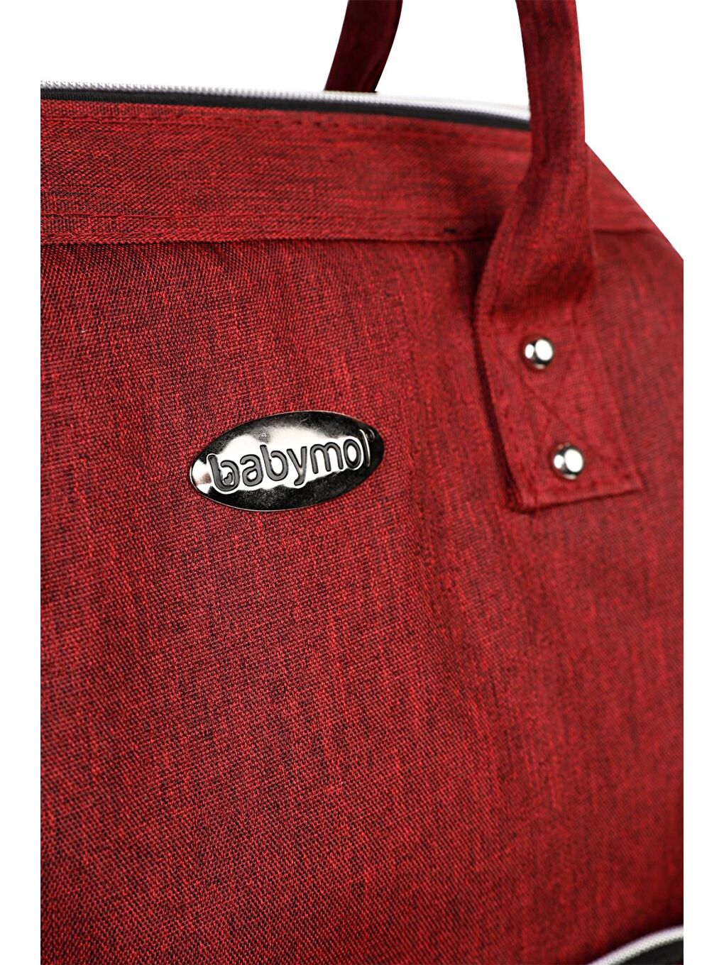 Linen Anne Bebek Bakım Sırt Çantası Bordo-2