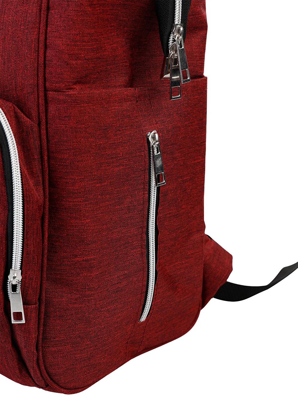 Linen Anne Bebek Bakım Sırt Çantası Bordo-3