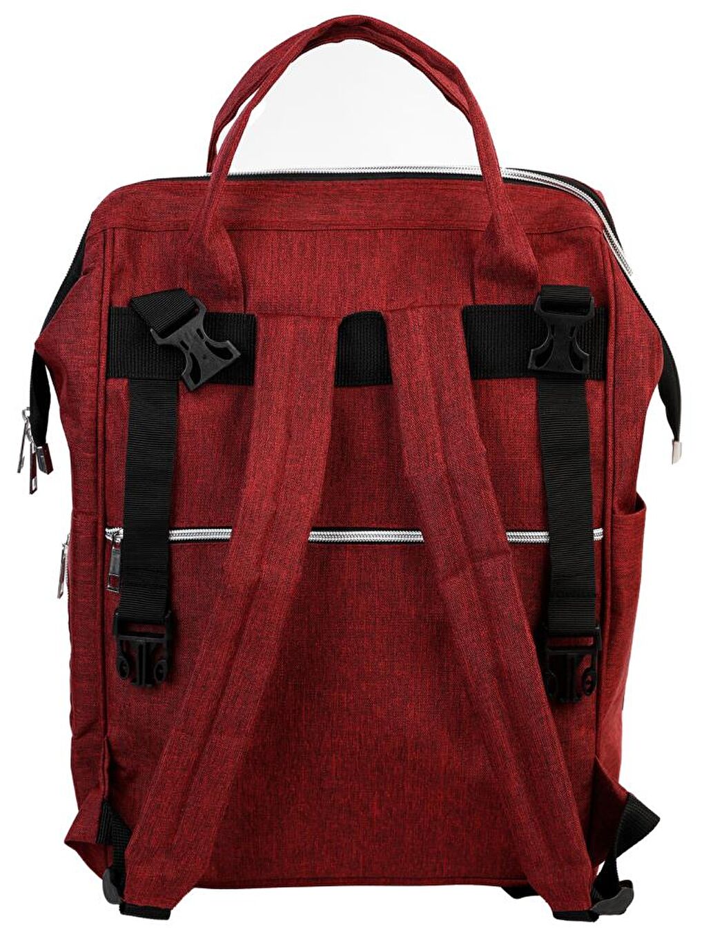 Linen Anne Bebek Bakım Sırt Çantası Bordo-5