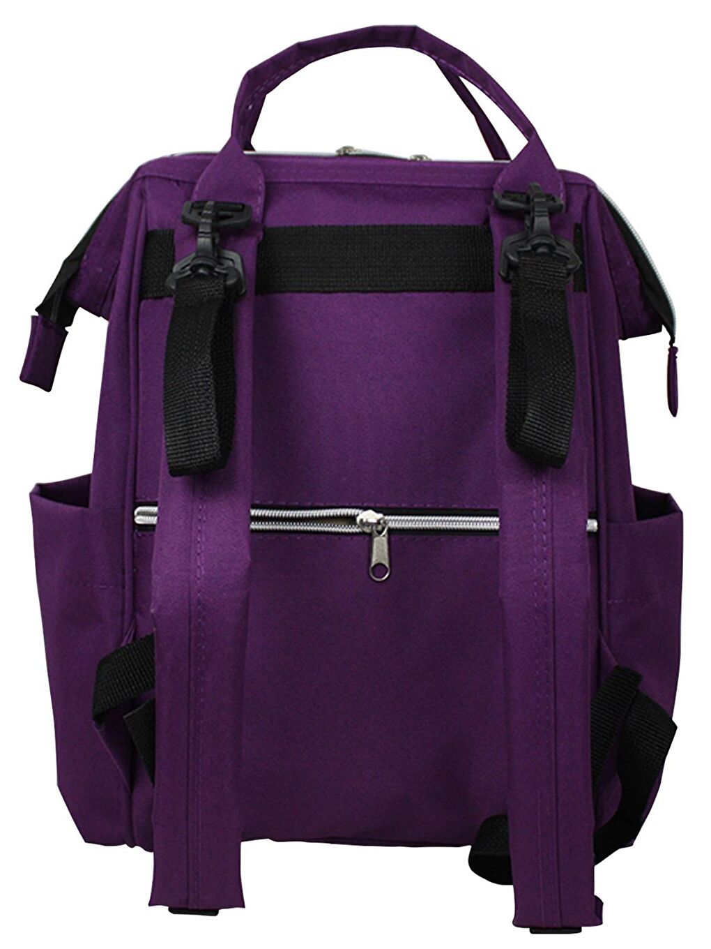 Star Takım Baskılı Just Bebek Bakım Çantası ve Termos Çanta Mor-1