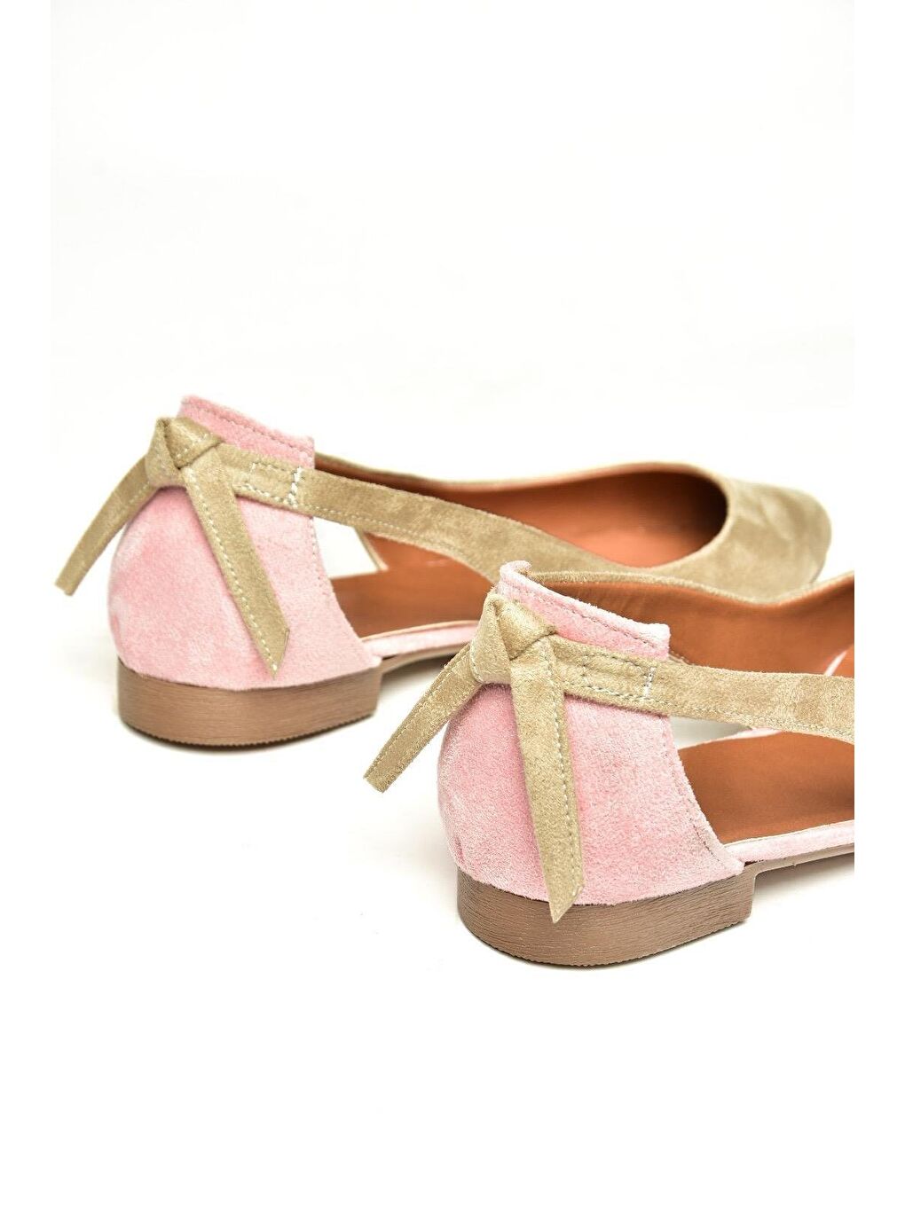 Bej H726324002 Ten Kadın Babet-2