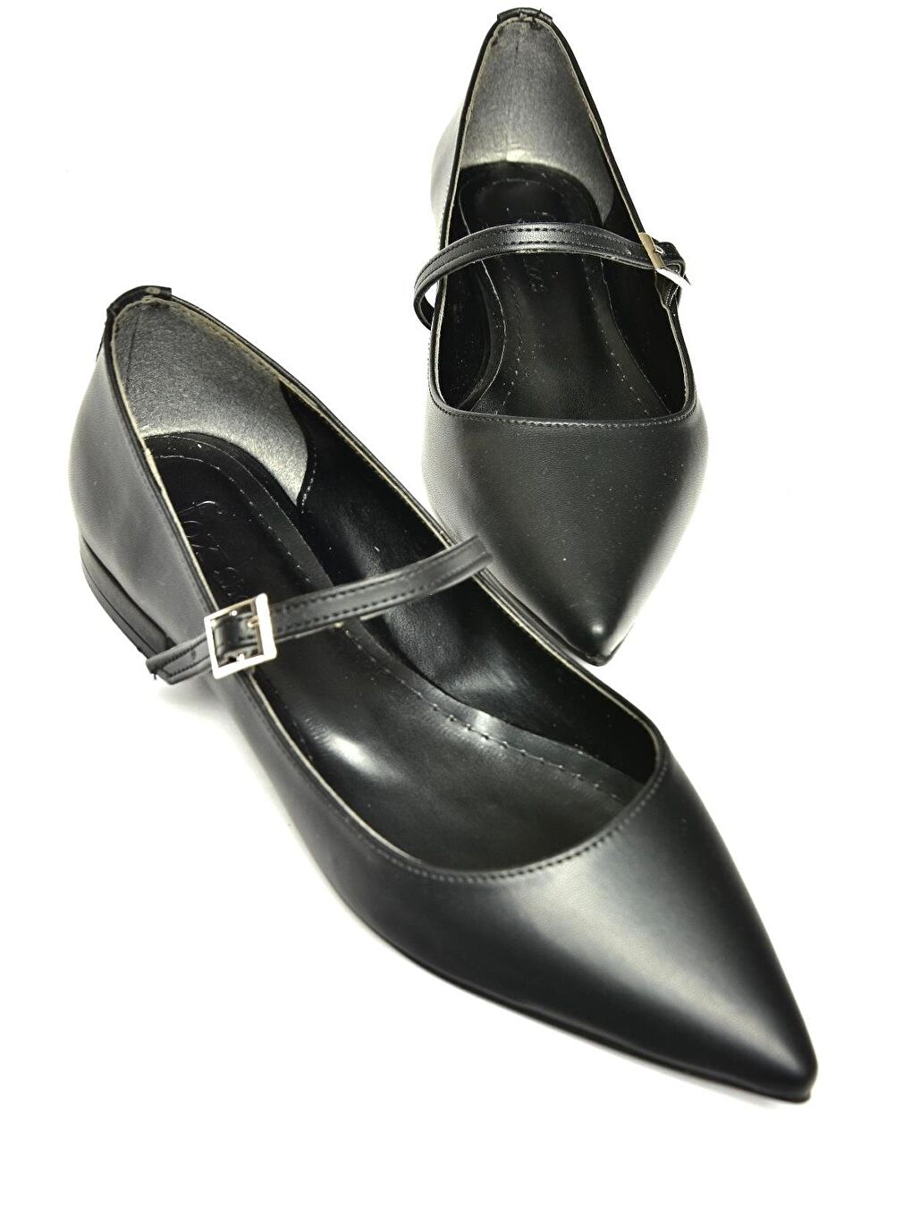 U7255122 Siyah Kadın Babet-1