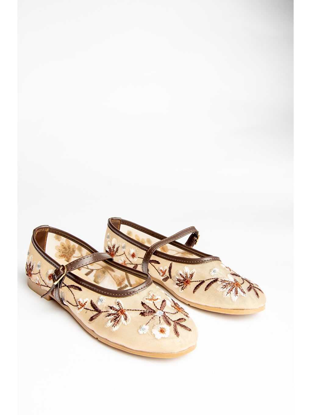 U2678532 Kahverengi Kadın Babet-1