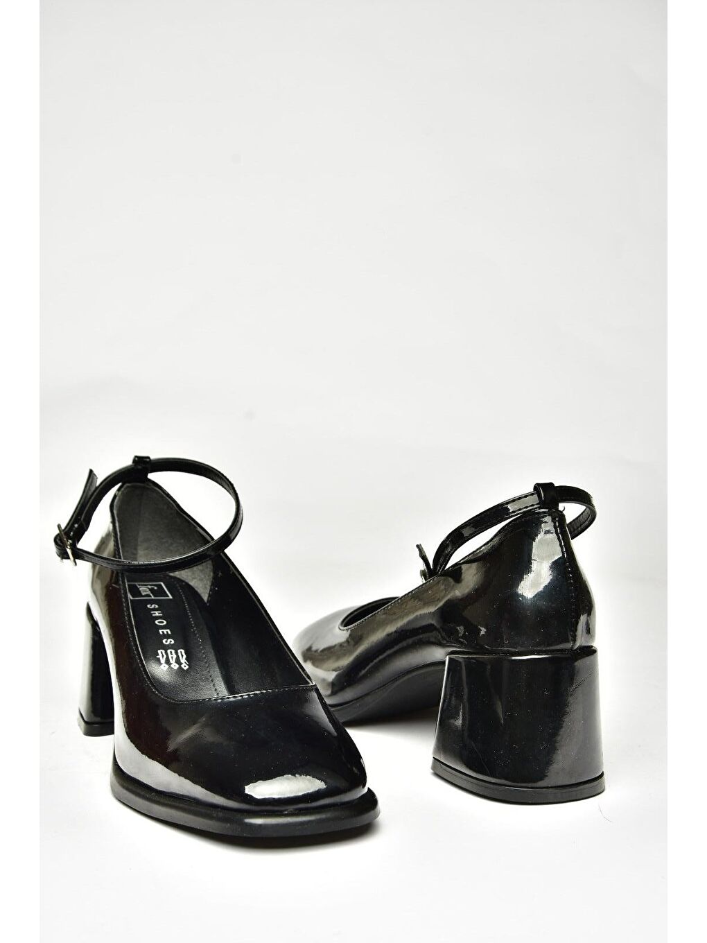 U5181221 Siyah Kadın Topuklu Ayakkabı-2